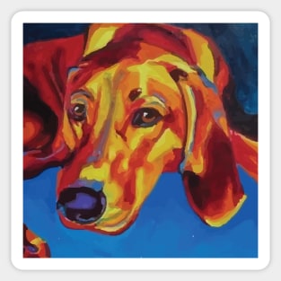 Redbone Coonhound Sticker